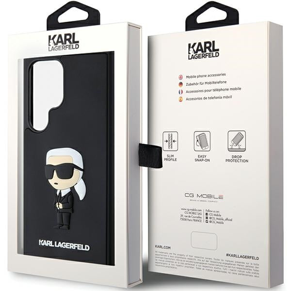 Karl Lagerfeld dėklas Samsung Galaxy S24 Ultra – juodas