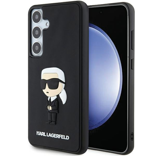 Samsung Galaxy S24+ dėklas Karl Lagerfeld – juodas Pirmasis paveikslėlis