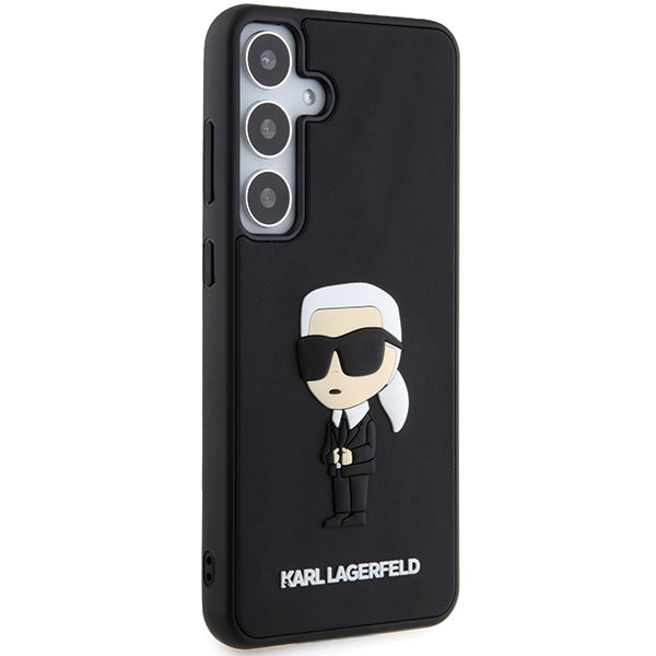 Samsung Galaxy S24+ dėklas Karl Lagerfeld – juodas