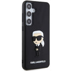 Samsung Galaxy S24+ dėklas Karl Lagerfeld – juodas