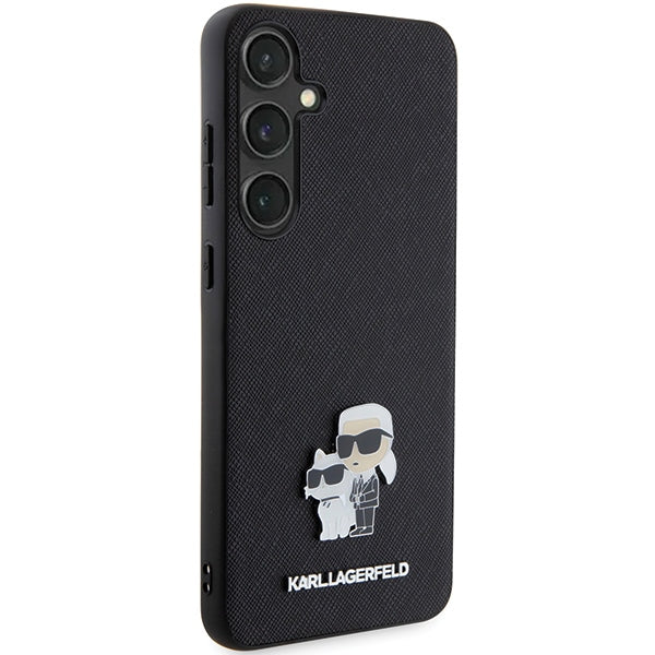 Karl Lagerfeld dėklas Samsung Galaxy S24 – juodas