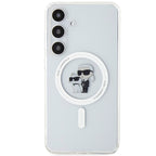 Karl Lagerfeld MagSafe dėklas Galaxy S24 – skaidrus