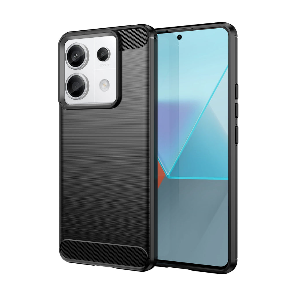 Carbon dėklas Xiaomi Redmi Note 13 5G – juodas
