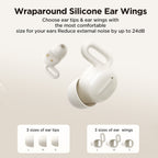Joyroom JR-TS1 Cozydots serijos belaidės TWS ausinės, skirtos miegui ANC Bluetooth 5.3 – juodos
