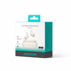 Joyroom JR-TS1 Cozydots serijos belaidės TWS ausinės, skirtos miegui ANC Bluetooth 5.3 – balta