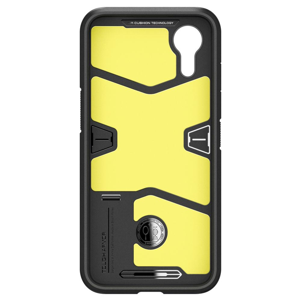 Spigen Tough Armor dėklas Samsung Galaxy XCover 7 – juodas -- Samsung Galaxy XCover 7