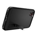 Spigen Tough Armor dėklas Samsung Galaxy XCover 7 – juodas -- Samsung Galaxy XCover 7
