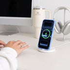 Dėklas Tech-Protect MagPeak MagSafe CC iPhone 17 Pro / 18 Pro, matinis šviesiai mėlynas -- iPhone 17 Pro, iPhone 18 Pro
