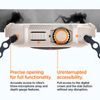 Dėklas Spigen Rugged Armor Apple Watch Ultra 1 / 2 / 3 (49 mm), smėlio spalvos -- Apple Watch Ultra (49 mm), Apple Watch...