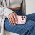 Dėklas Tech-Protect Uniq MagSafe CC iPhone 17 Pro / 18 Pro, šviesiai rožinis -- iPhone 17 Pro, iPhone 18 Pro