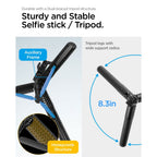 Spigen S560W Bluetooth asmenukių lazda su trikoju - juoda -- Selfie Sticks & Tripods
