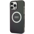 Audi MagSafe dėklas iPhone 13 Pro Max – juodas