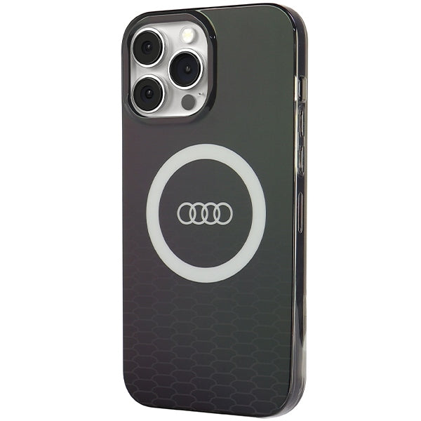 Audi MagSafe dėklas iPhone 13 Pro Max – juodas