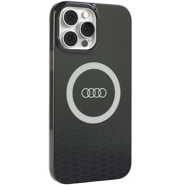 Audi MagSafe dėklas iPhone 13 Pro Max – juodas