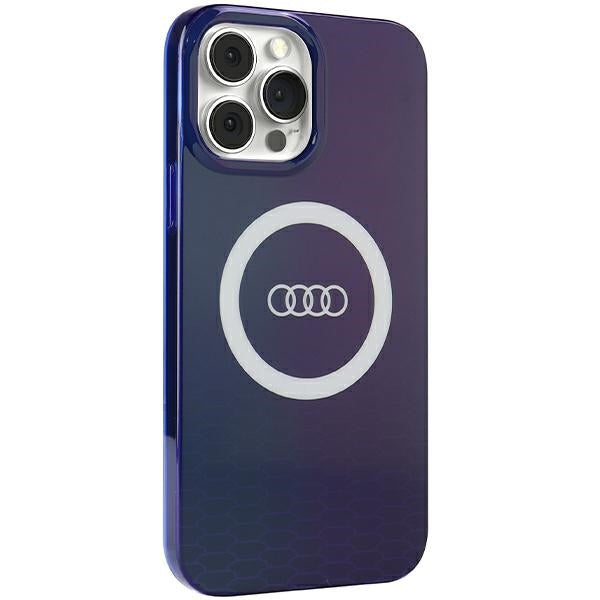 Audi MagSafe dėklas iPhone 13 Pro Max – mėlynas