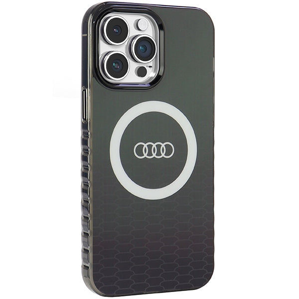 Audi MagSafe dėklas iPhone 14 Pro Max – juodas