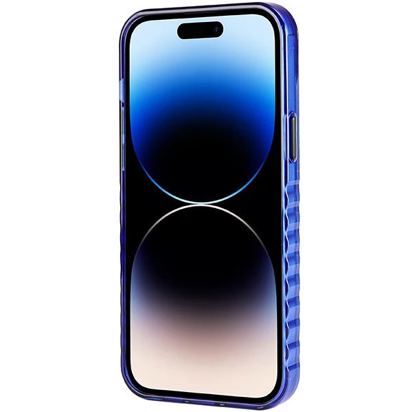 Audi MagSafe dėklas iPhone 14 Pro Max – mėlynas