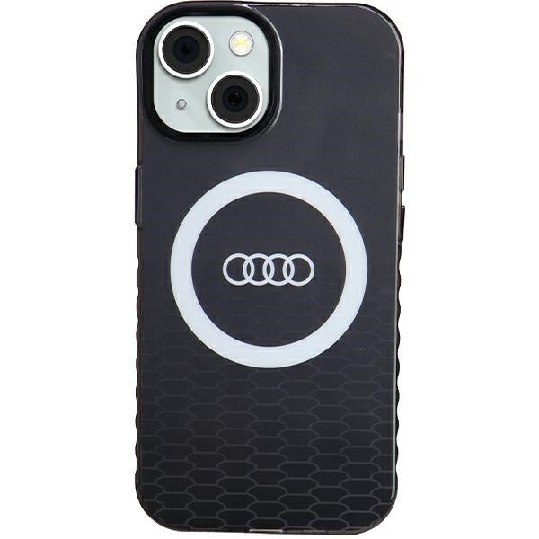 Audi MagSafe dėklas iPhone 15/14/13 – juodas