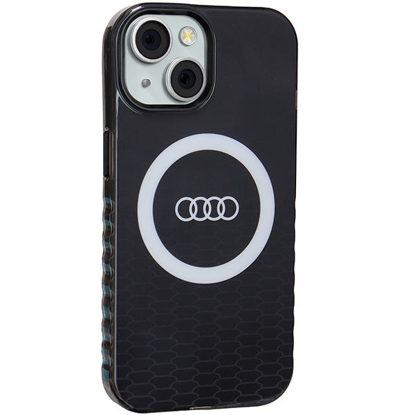 Audi MagSafe dėklas iPhone 15/14/13 – juodas