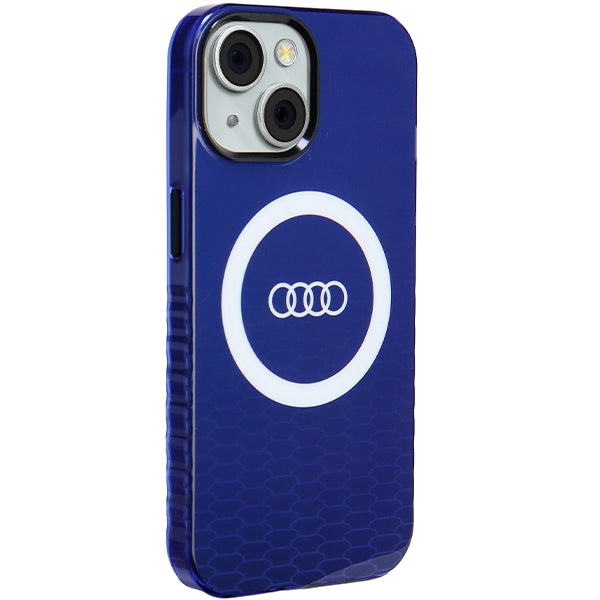 Audi MagSafe dėklas iPhone 15/14/13 – mėlynas