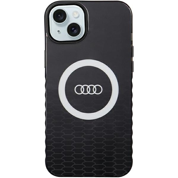 Audi MagSafe dėklas iPhone 15 Plus/14 Plus – juodas