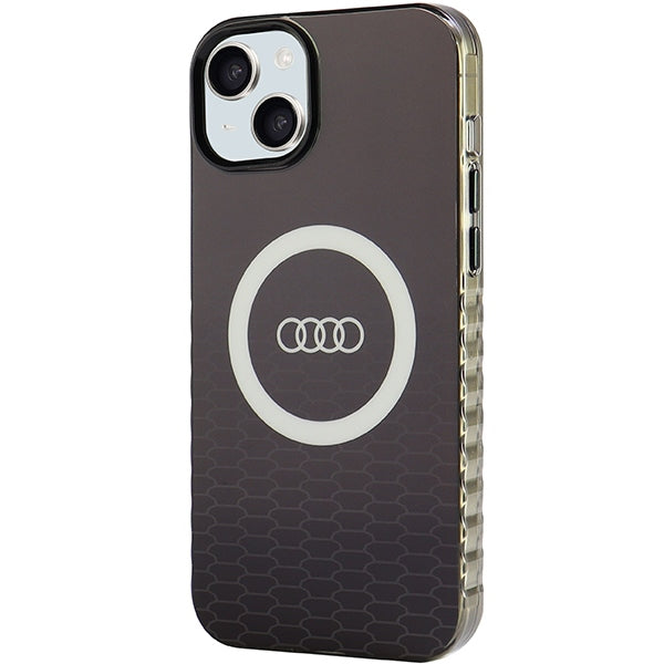 Audi MagSafe dėklas iPhone 15 Plus/14 Plus – juodas