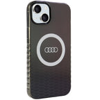 Audi MagSafe dėklas iPhone 15 Plus/14 Plus – juodas