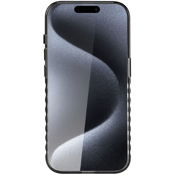 Audi MagSafe dėklas iPhone 15 Pro – juodas