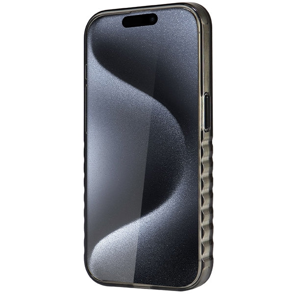 Audi MagSafe dėklas iPhone 15 Pro – juodas