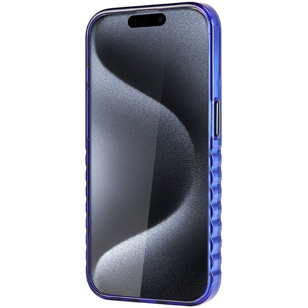 Audi MagSafe dėklas iPhone 15 Pro – mėlynas
