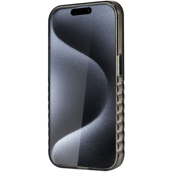 Audi MagSafe dėklas iPhone 15 Pro Max – juodas