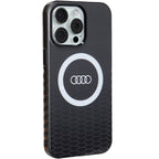Audi MagSafe dėklas iPhone 15 Pro Max – juodas