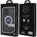 Audi MagSafe dėklas iPhone 13/13 Pro – juodas
