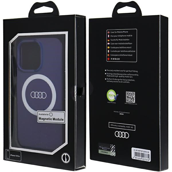 Audi MagSafe dėklas iPhone 13/13 Pro – mėlynas