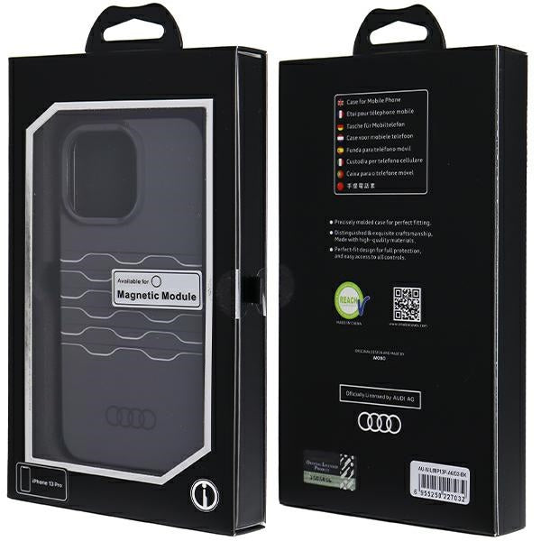 Audi MagSafe dėklas iPhone 13/13 Pro – juodas