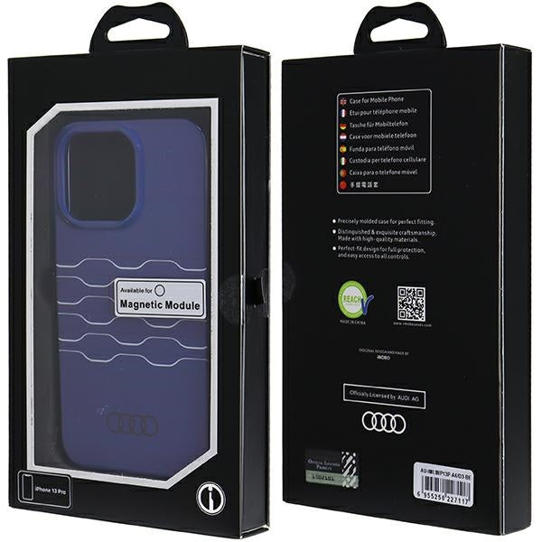 Audi MagSafe dėklas iPhone 13 Pro/13 – mėlynas