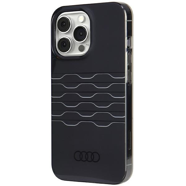 Audi MagSafe dėklas iPhone 13 Pro Max – juodas