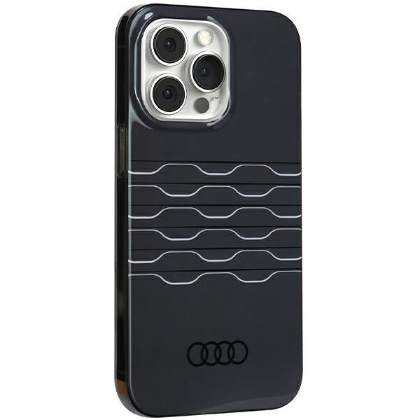 Audi MagSafe dėklas iPhone 13 Pro Max – juodas