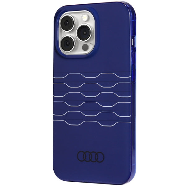 Audi MagSafe dėklas iPhone 13 Pro Max – mėlynas