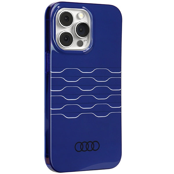 Audi MagSafe dėklas iPhone 13 Pro Max – mėlynas