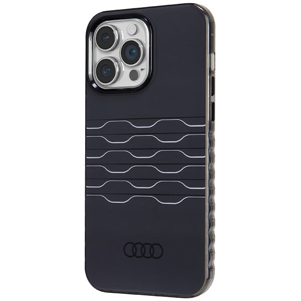 Audi MagSafe dėklas iPhone 14 Pro Max – juodas