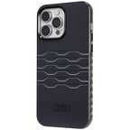 Audi MagSafe dėklas iPhone 14 Pro Max – juodas