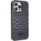 Audi MagSafe dėklas iPhone 14 Pro Max – juodas
