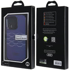 Audi IML MagSafe dėklas iPhone 14 Pro – mėlynas