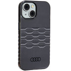 Audi MagSafe dėklas iPhone 15/14/13 6.1 – juodas