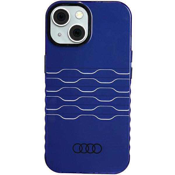 Audi MagSafe dėklas iPhone 15/14/13 6.1" – mėlynas