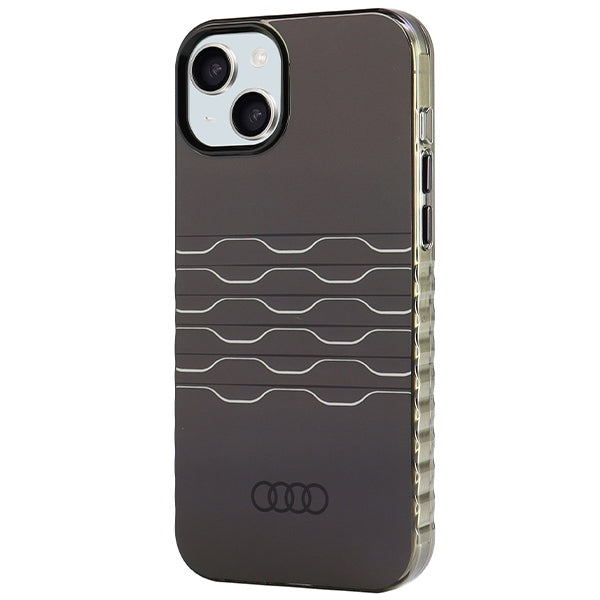 Audi MagSafe dėklas iPhone 15 Plus / 14 Plus – juodas