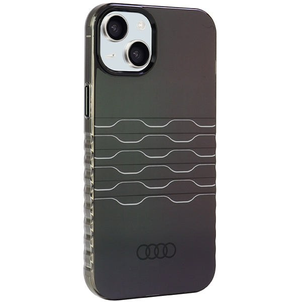 Audi MagSafe dėklas iPhone 15 Plus / 14 Plus – juodas