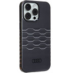 Audi MagSafe dėklas iPhone 15 Pro Max – juodas