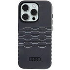 Audi IML MagSafe dėklas iPhone 15 Pro – juodas